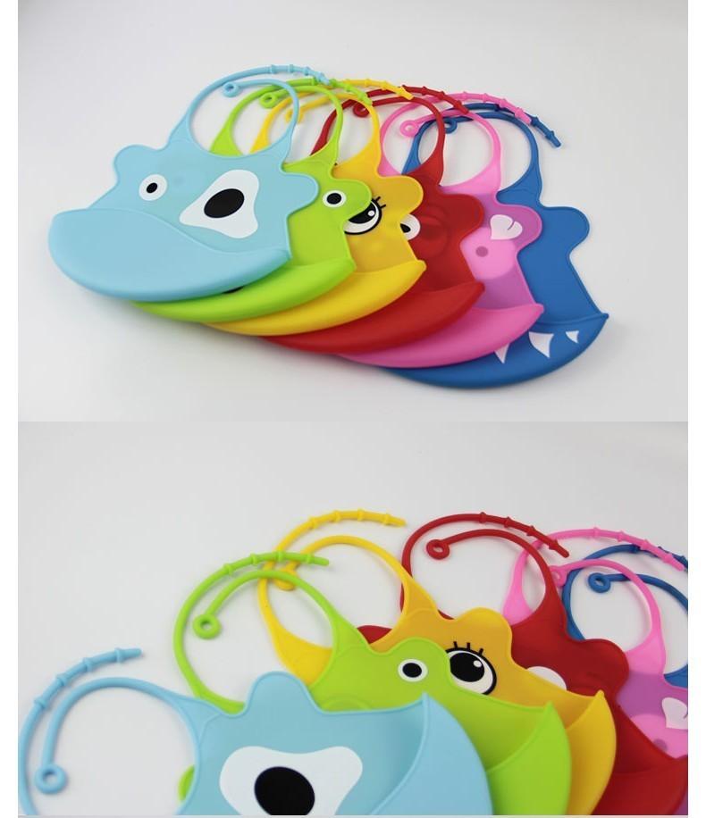 new design Baby bibs waterproof silicone feeding baby saliva towel wholesale newborn cartoon waterproof aprons Baby Bibs - Babyzy