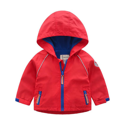 Hooded Autumn Fleece Jacket - Babyzy