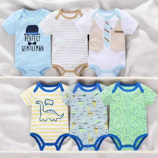 Complete Gentleman – 6-Piece Newborn Baby Boy Outfit Set