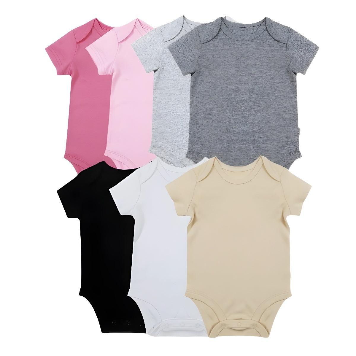 Simply Adorable, Perfectly Practical! ✨ The Essential Newborn Cotton Romper - Babyzy
