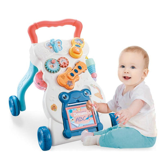 Children's Educational Toys Multi-functional Musical Walker Trolley Anti-rollover - Babyzy